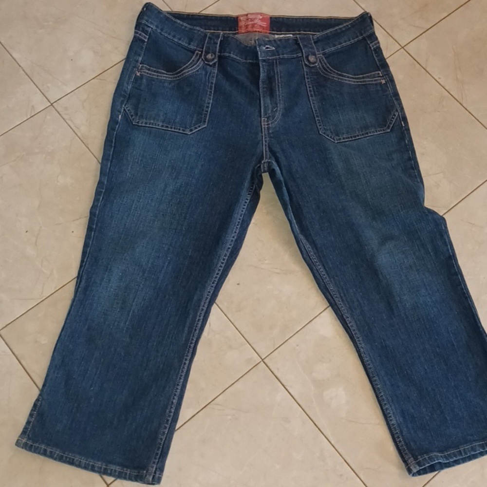 Levi's signature capri jeans denim 14
